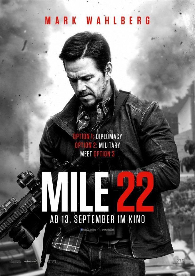 Mile 22 - Plakate
