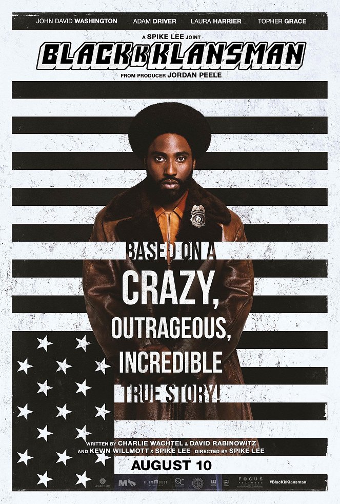 BlacKkKlansman - J'ai infiltré le Ku Klux Klan - Affiches