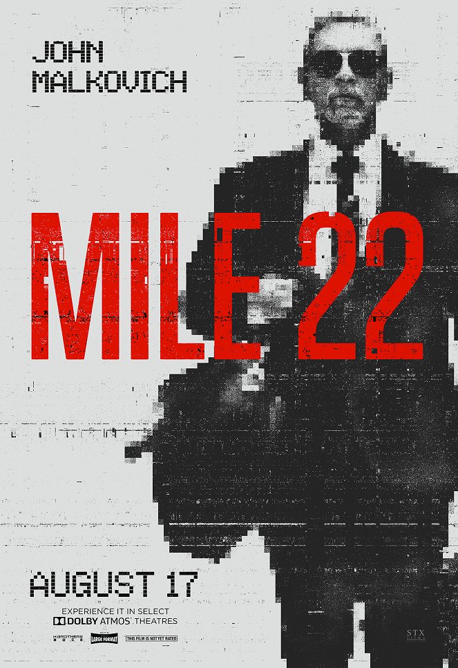 Mile 22 - Cartazes
