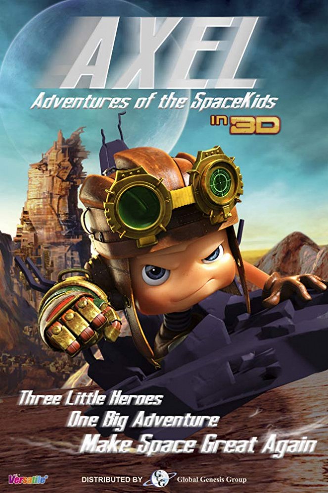 Axel 2: Adventures of the Spacekids - Julisteet