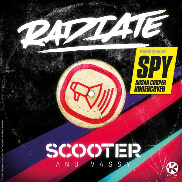 Scooter & VASSY - Radiate - Plagáty