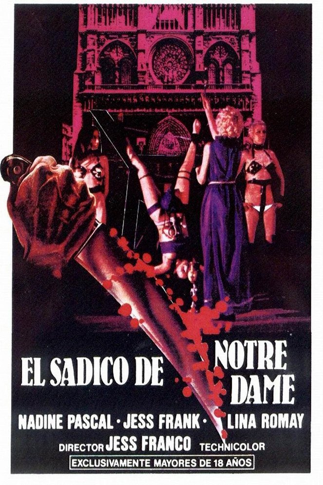El sádico de Notre-Dame - Plakátok