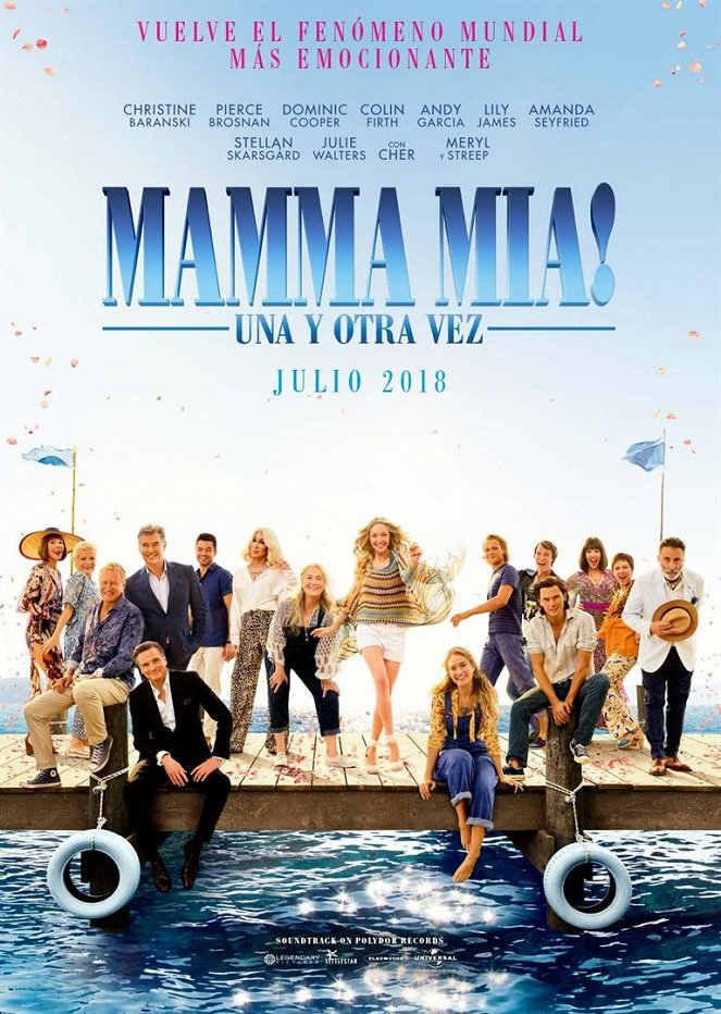Mamma Mia! Una y otra vez - Carteles