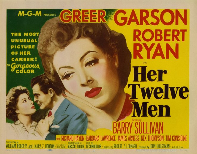 Her Twelve Men - Plakátok
