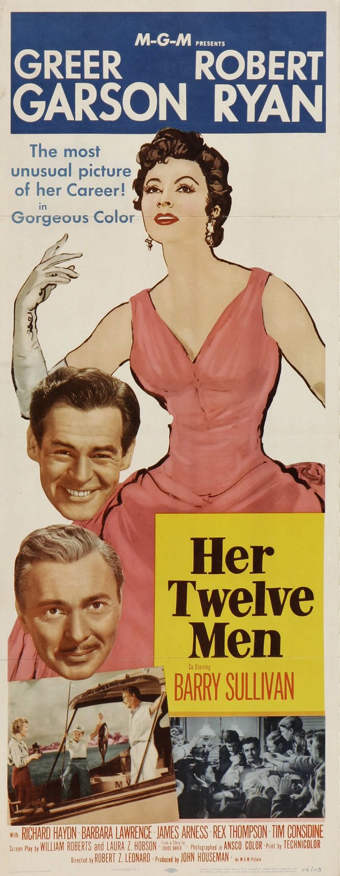 Her Twelve Men - Posters