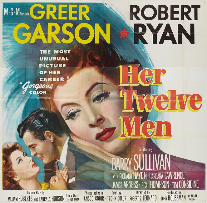 Her Twelve Men - Plakáty