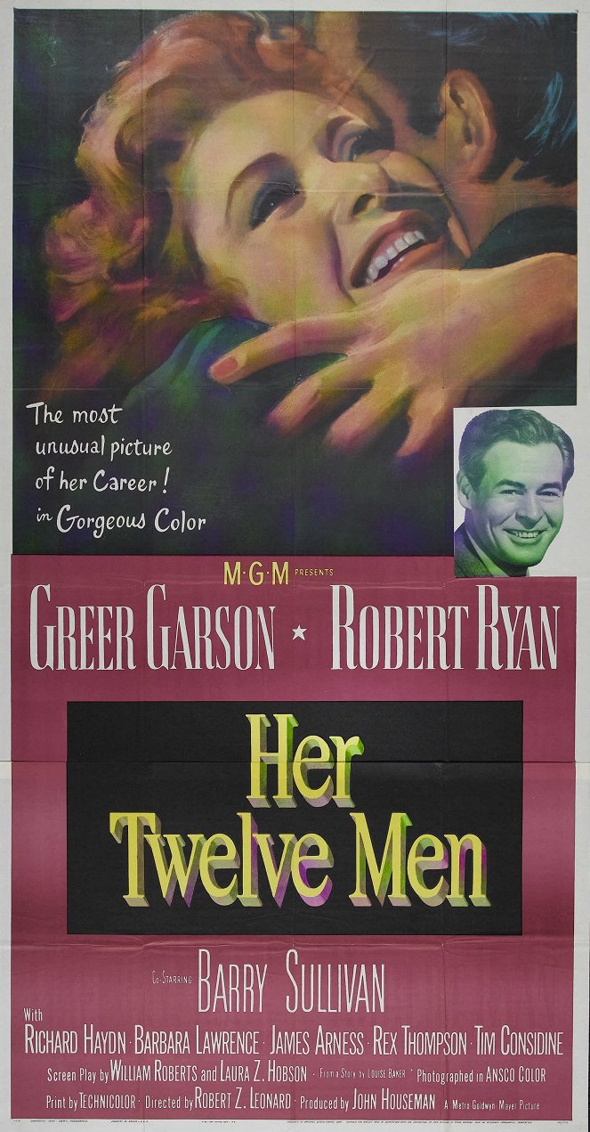 Her Twelve Men - Posters