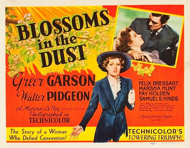 Blossoms In the Dust - Posters