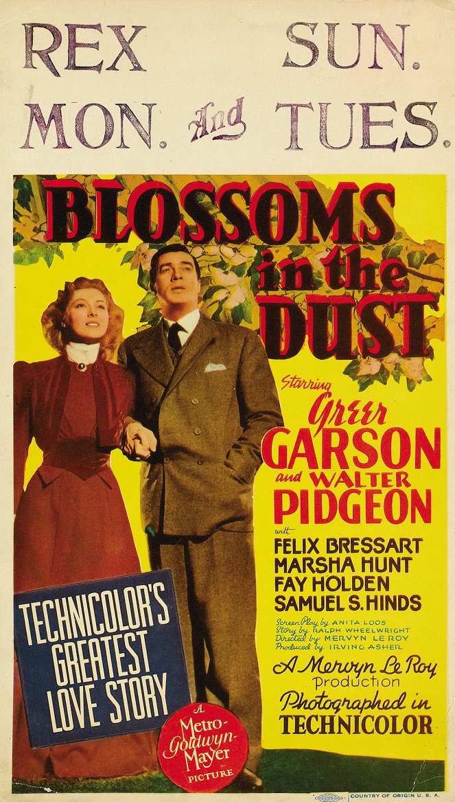 Blossoms In the Dust - Plakate