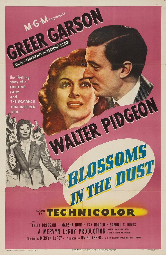 Blossoms In the Dust - Affiches