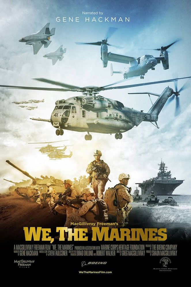 We, the Marines - Affiches