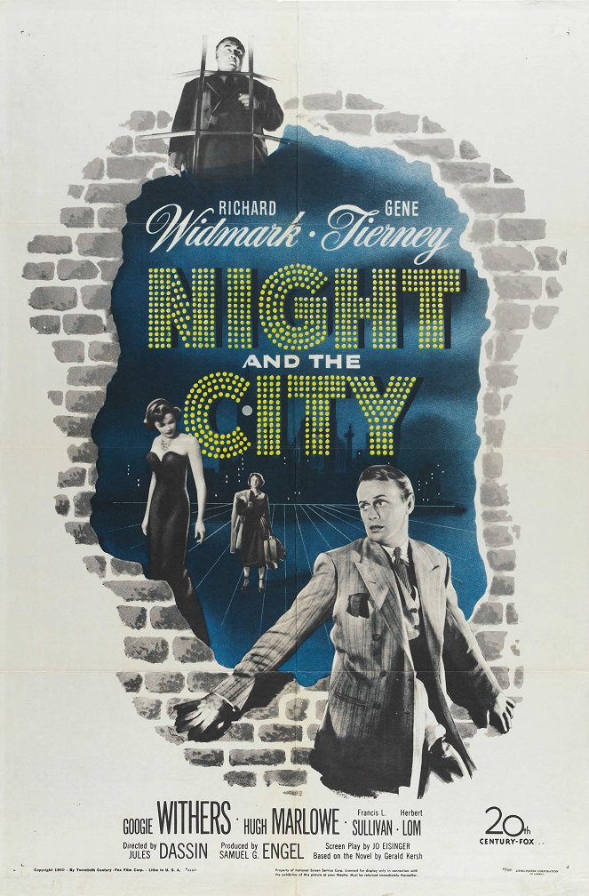 Noc i miasto - Plakaty