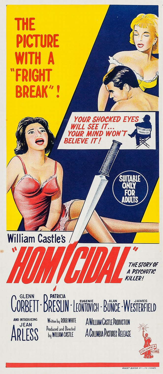 Homicidal - Posters