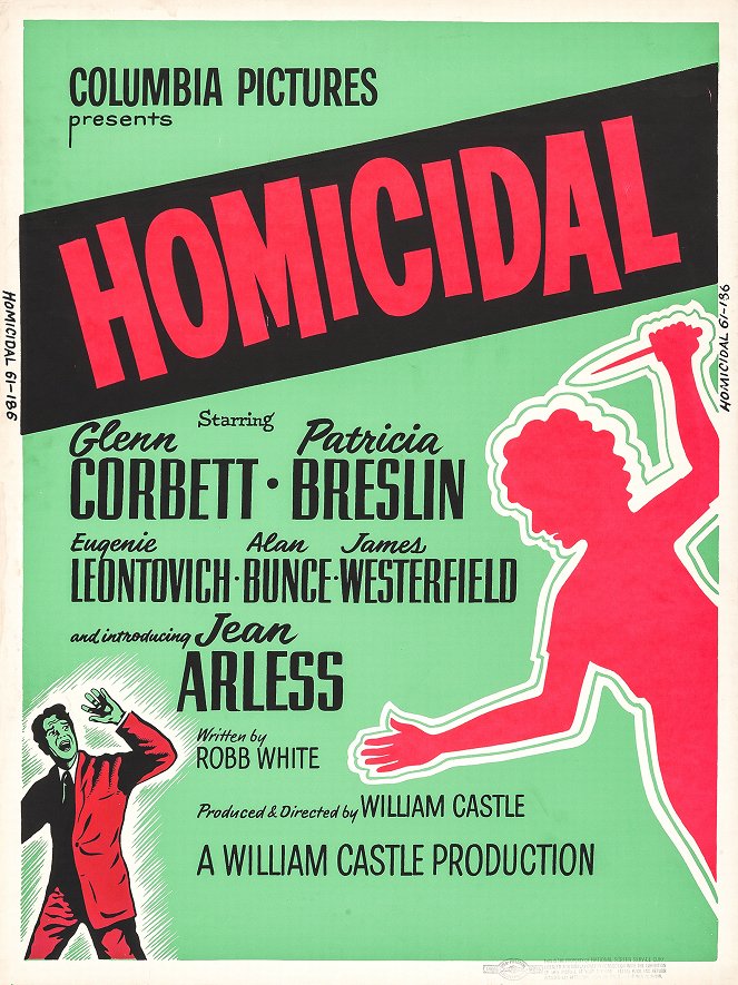 Homicidal - Cartazes