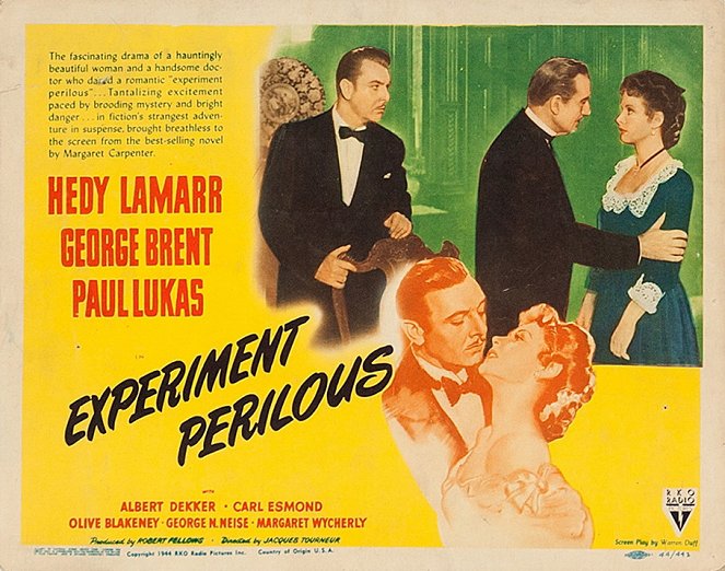 Experiment Perilous - Plakáty