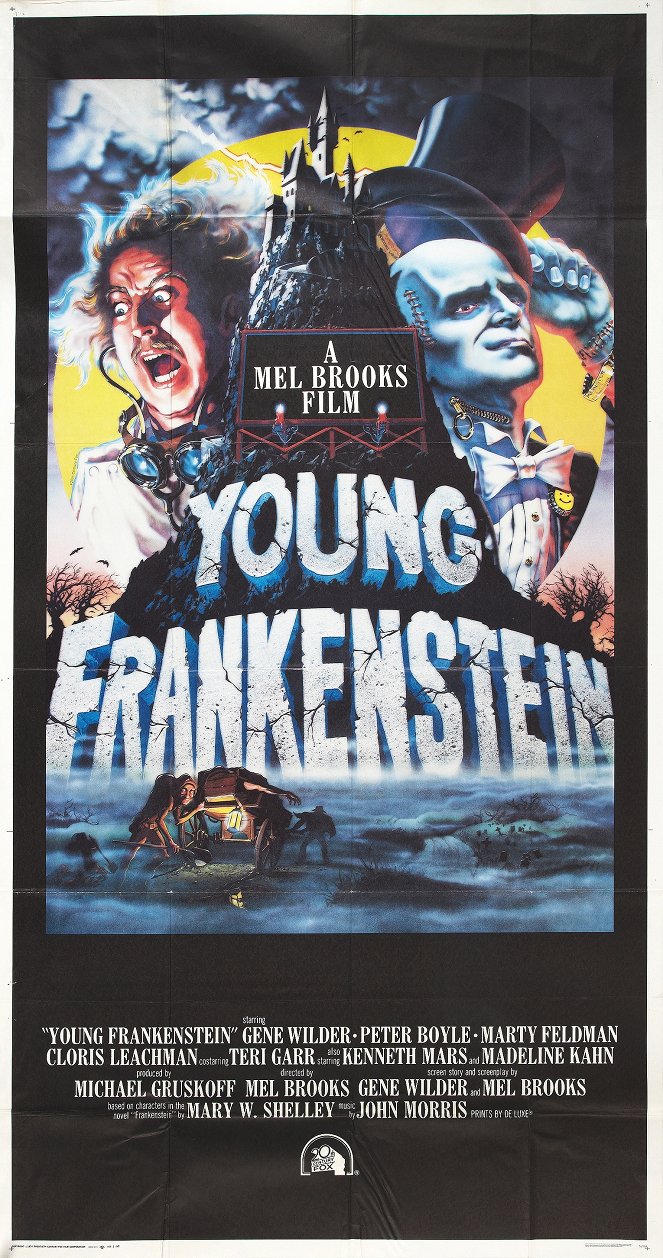 Mladý Frankenstein - Plakáty