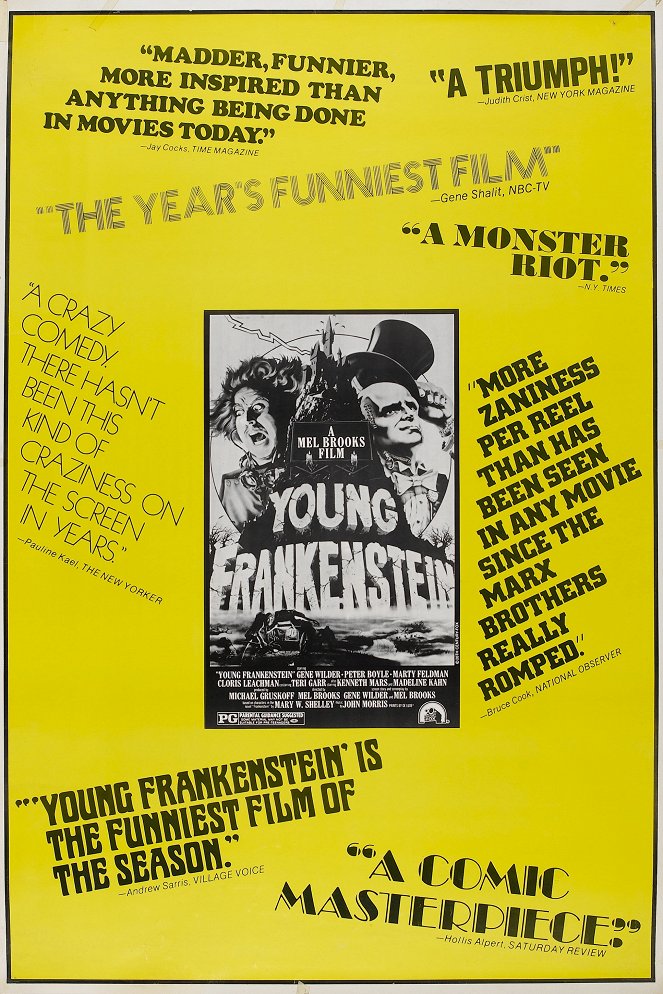 Az ifjú Frankenstein - Plakátok