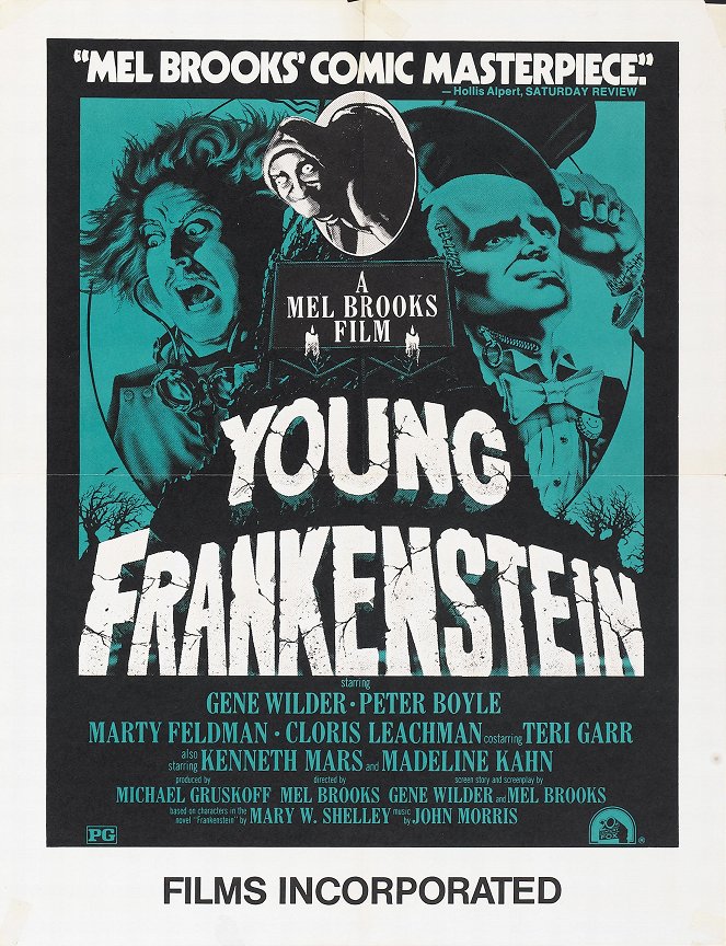 El jovencito Frankenstein - Carteles