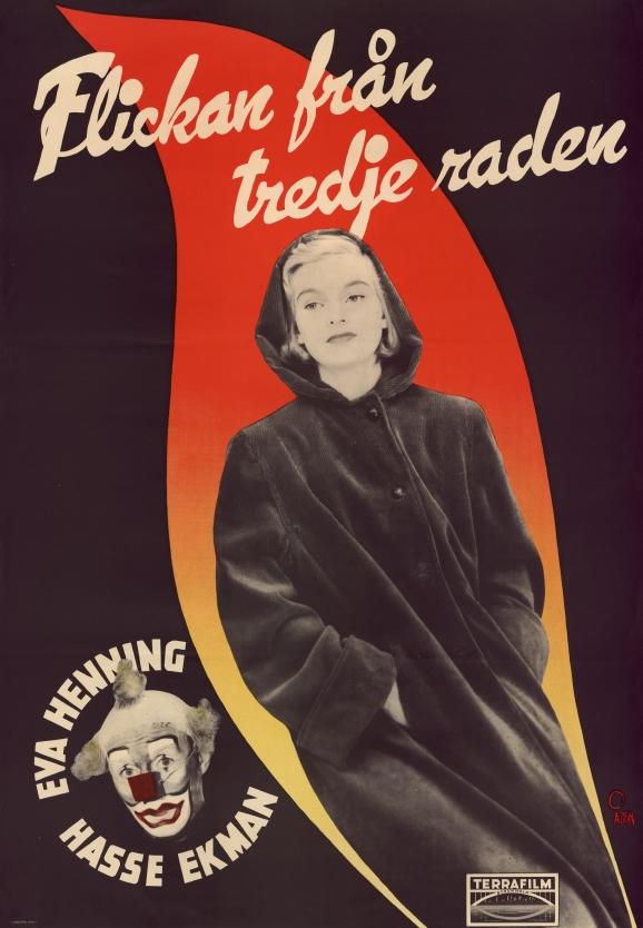 Flickan från tredje raden - Posters