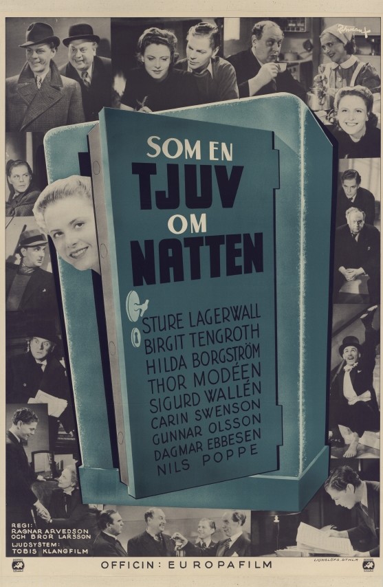 ...som en tjuv om natten - Posters