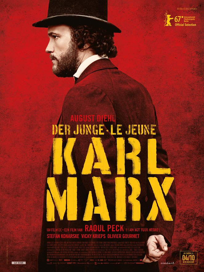 Le Jeune Karl Marx - Affiches