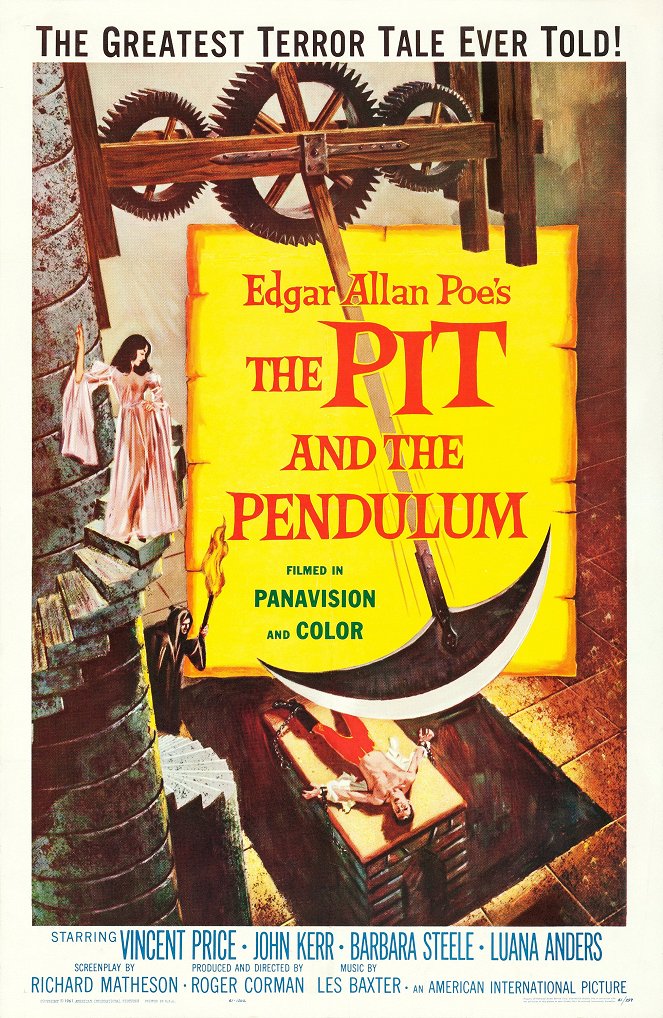 The Pit and the Pendulum - Posters