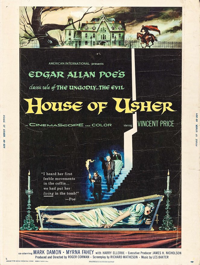 La caída de la casa Usher - Carteles