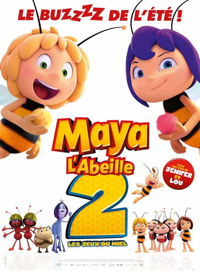 Maya l'abeille 2 - Les jeux du miel - Affiches