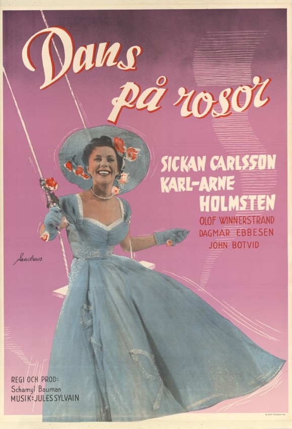 Dans på rosor - Plakate