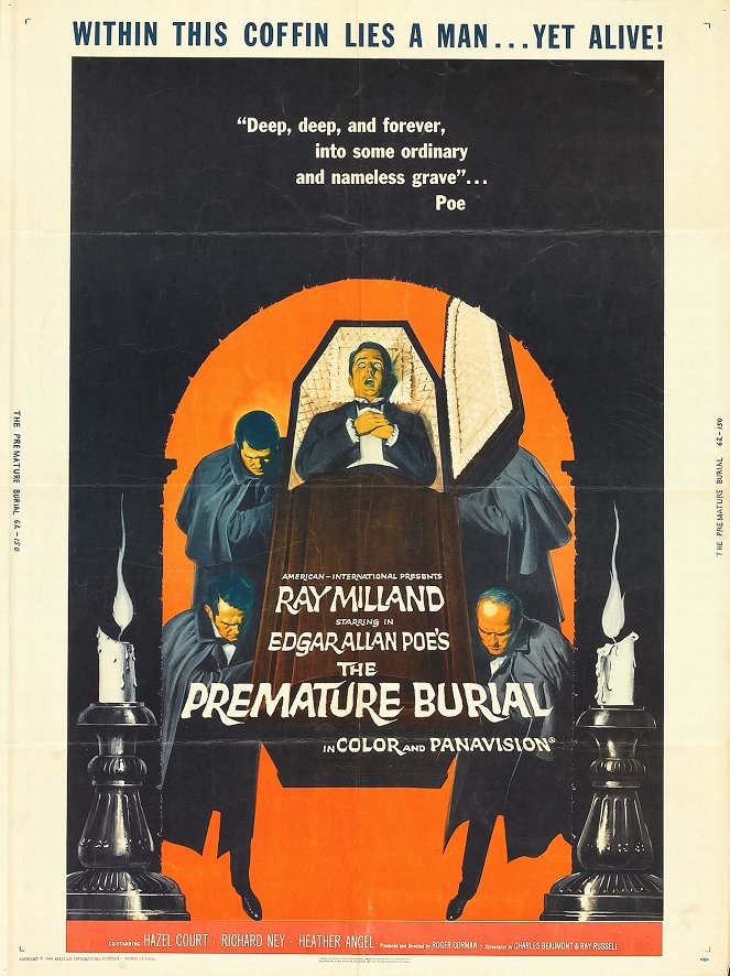 The Premature Burial - Cartazes