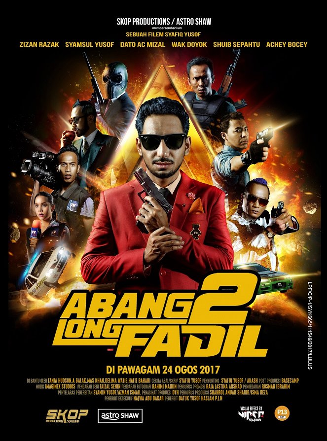 Abang Long Fadil 2 - Plakate