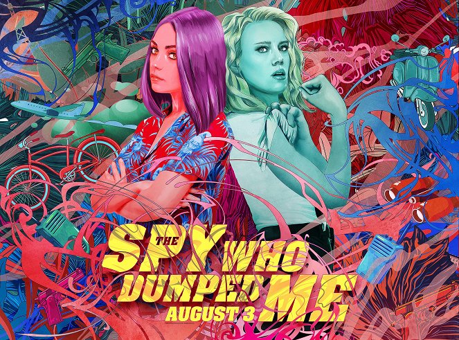 The Spy Who Dumped Me - Posters
