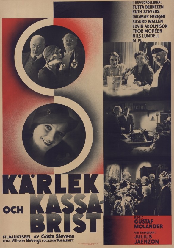 Kärlek och kassabrist - Posters