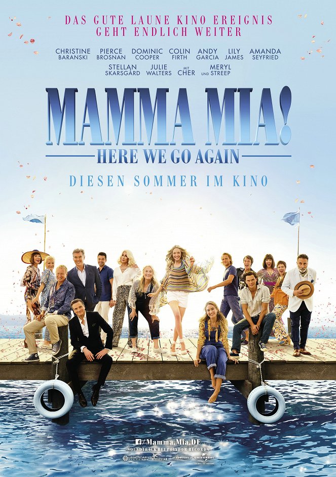 Mamma Mia 2! Here We Go Again - Plakate