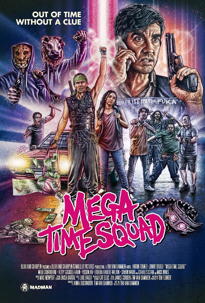 Mega Time Squad - Julisteet
