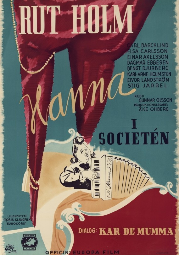 Hanna i societén - Cartazes
