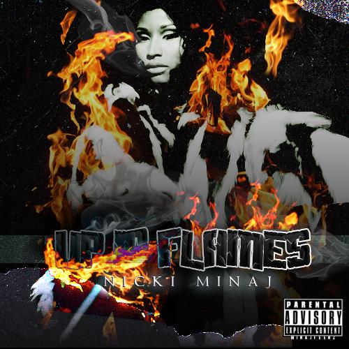 Nicki Minaj - Up In Flames - Cartazes