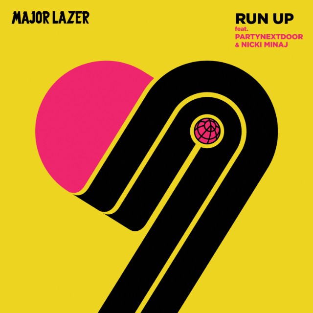 Major Lazer feat. PARTYNEXTDOOR & Nicki Minaj - Run Up - Affiches