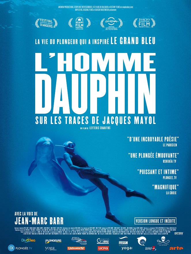 Jacques Mayol, Dolphin Man - Mit einem Atemzug in die Tiefe - Plakate