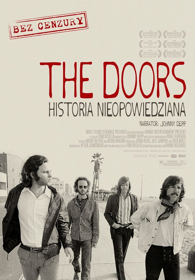 The Doors - Historia nieopowiedziana - Plakaty