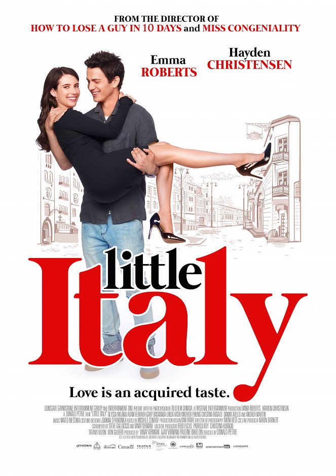 Láska v malé Itálii - Plakáty