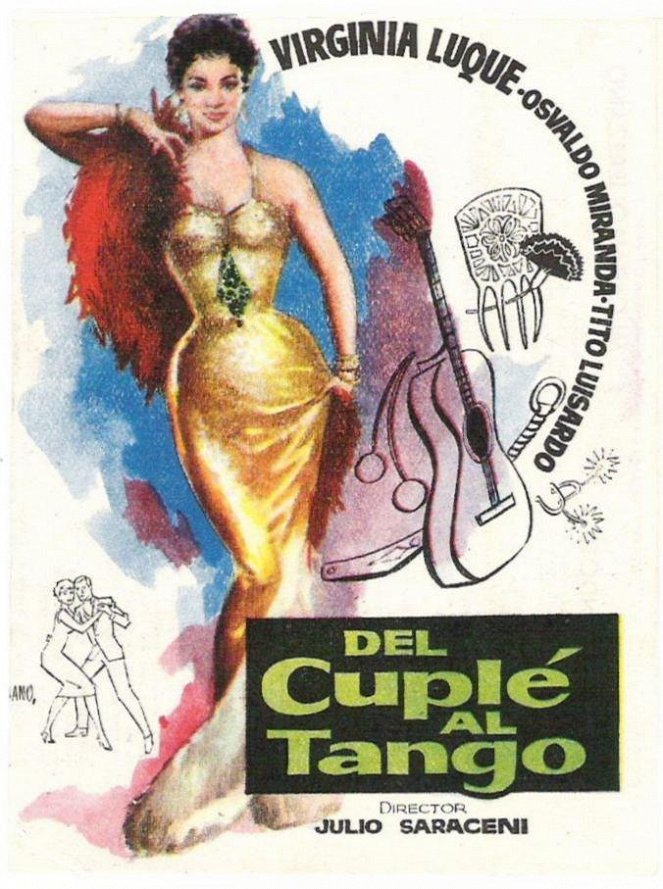 Del cuplé al tango - Affiches