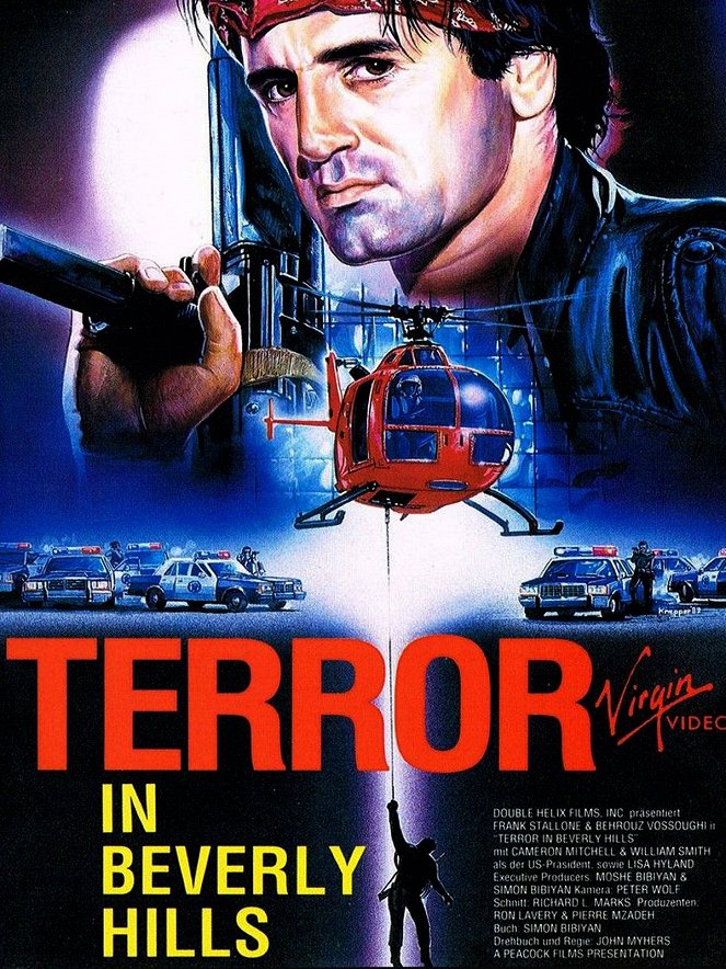 Terror in Beverly Hills - Plakaty