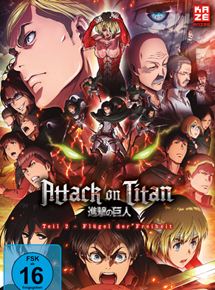Attack on Titan - Anime Movie Teil 2: Flügel der Freiheit - Plakate