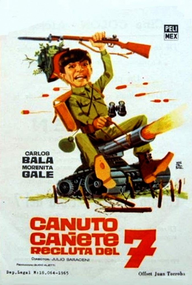 Canuto Cañete, conscripto del 7 - Carteles