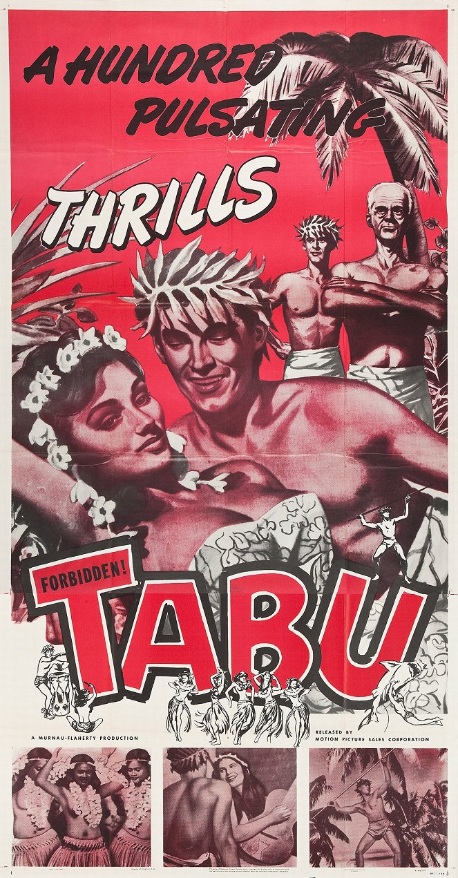 Tabu: A Story of the South Seas - Cartazes