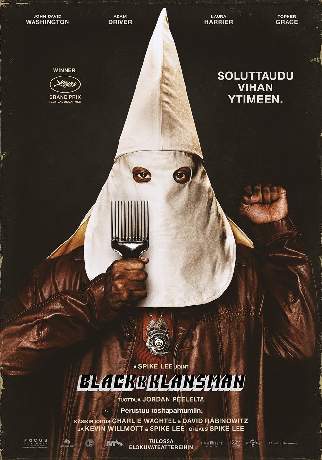 BlacKkKlansman - Julisteet