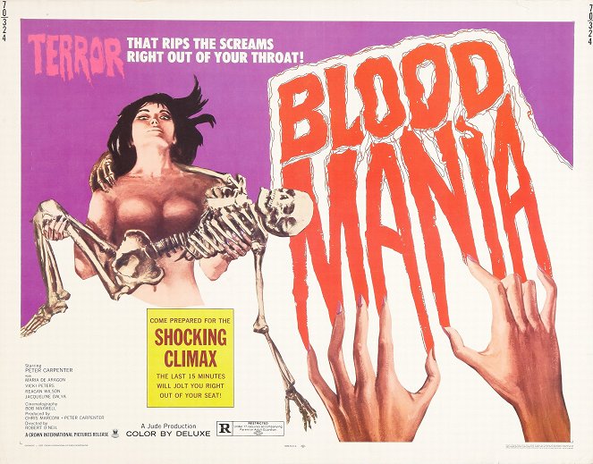 Blood Mania - Plakáty