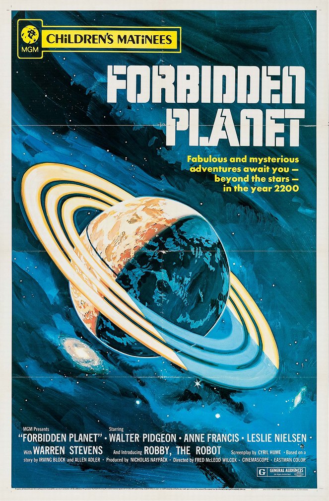 Tiltott bolygó - Plakátok