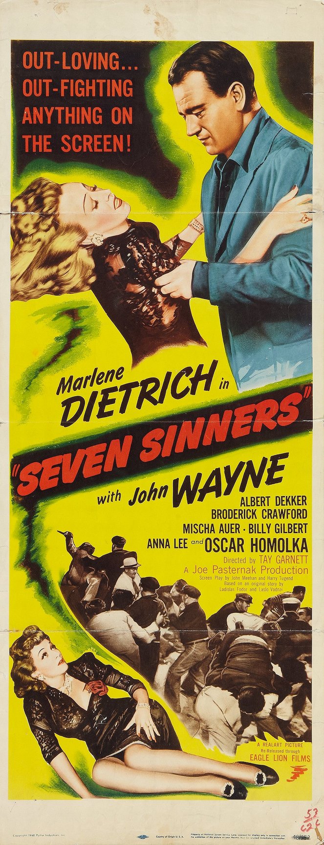 Sedm hříšníků - Plakáty